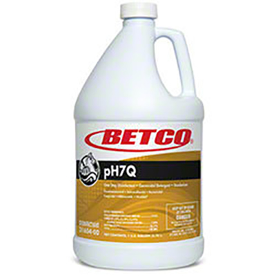 Betco pH7Q Disinfectant - 1 Gallon Bottle, 4/Case