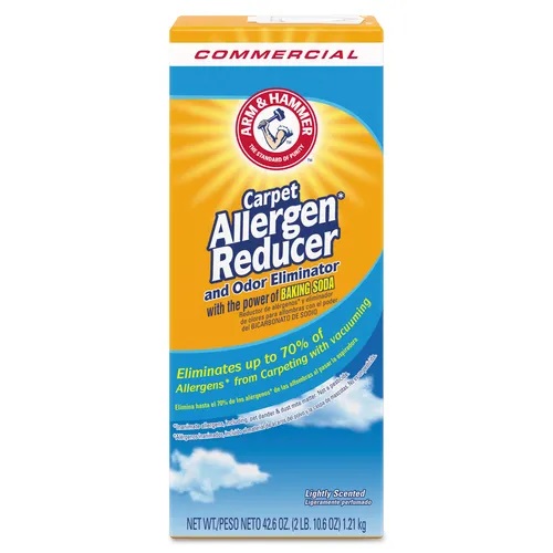 Carpet and Room Allergen Reducer and Odor Eliminator 42.6 oz Box 9/case