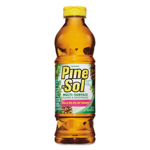 Pine-Sol Multi-Surface Cleaner Disinfectant Concentrated, Pine Scent, 14 oz Bottle, 12/case