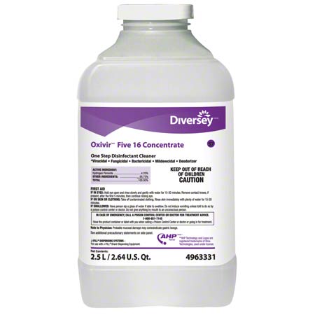 Diversey Oxivir Five 16 Concentrate - 2.5 L