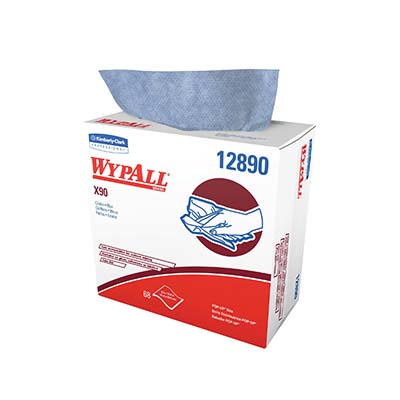 WypAll  X90 Cloth Wiper - 8.3in x 16.8in, Box