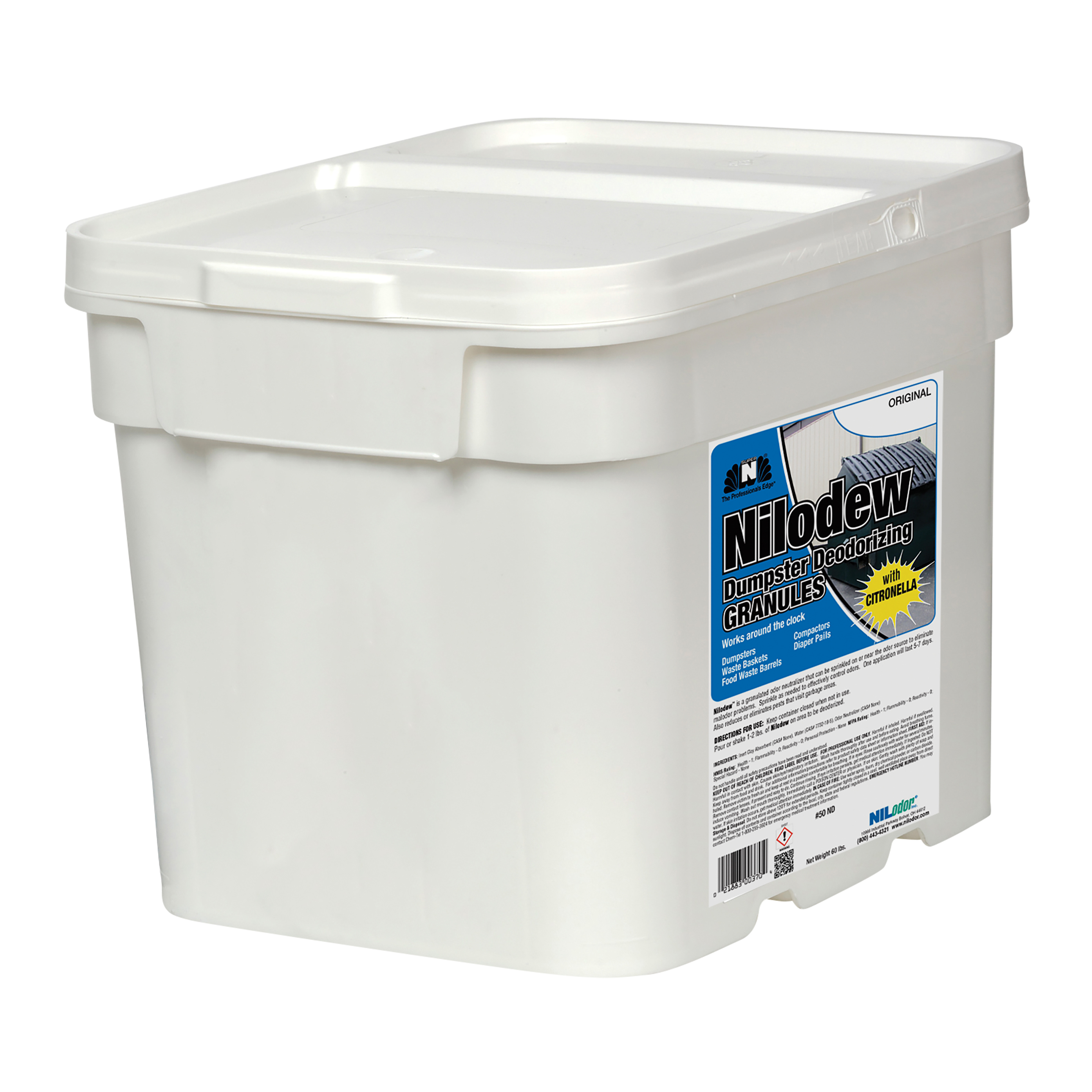 Nilodew™ Dumpster Deodorizing Granules 60lb