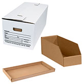 Corrugated File and Storage Boxes