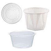 Portion Soufflé Cups and Lids