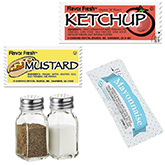 Portion Control Condiment Packs