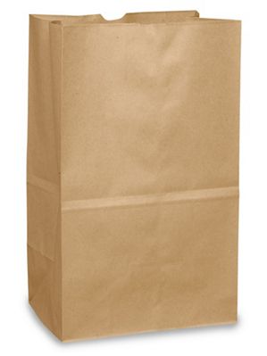 Duro #57 1/8 Bbl Squat Narrow Base Brown Kraft Barrel Bag, 500/Cs