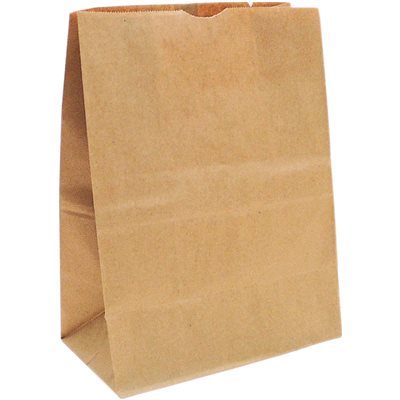 Duro 40/40 Duplex 1/6Bbl Brown Kraft Bag, 400/Cs