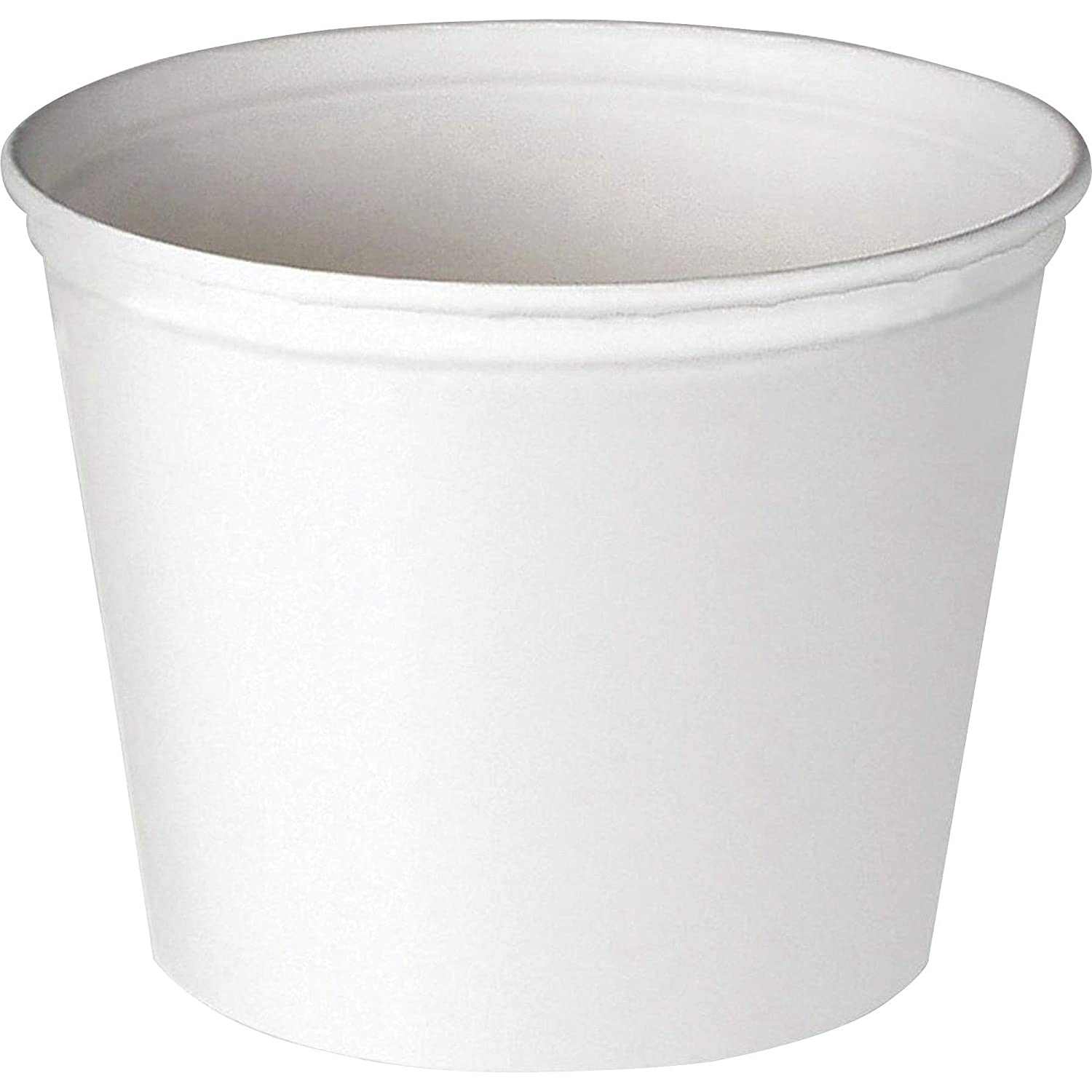 Solo 165oz Unwaxed White Double Wrapped Paper Bucket 100/case