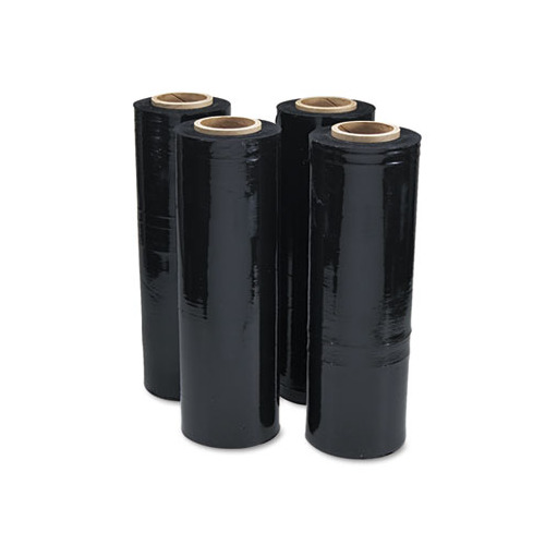 Shipmate Hand Cast Stretch Film - 18" x 1500', 80 Gauge, Black, 4/Case