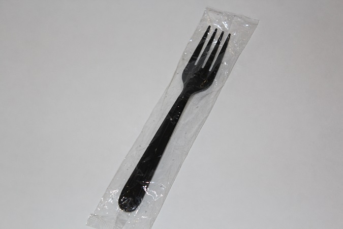 Heavy Fork, Black, Wrapped, 1M/Cs