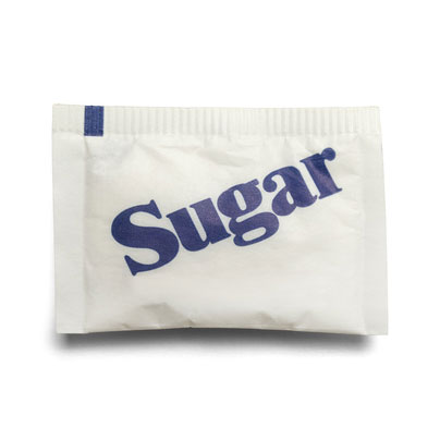 Granualted White Sugar Packets, 2.8G, 1200/Pk