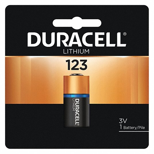 Duracell DL123A 3V Lithium Camera Battery 6/box