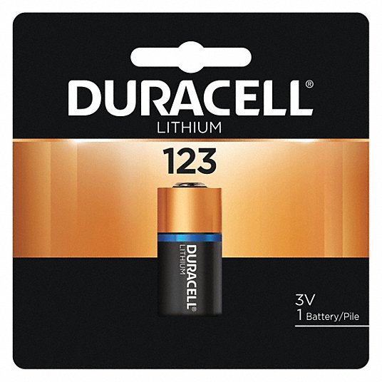 Duracell DL123A 3V Lithium Camera Battery