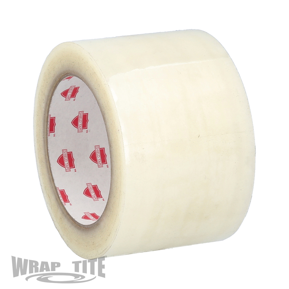 48mm x 100m 2.05mil Clear Hotmelt Tape 36 roll/case