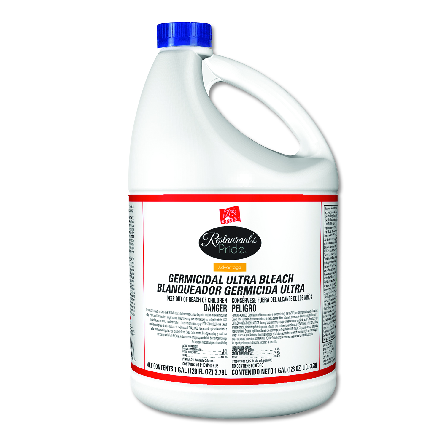 Ultra Germicidal Bleach - 1 Gallon Bottle, 6/case