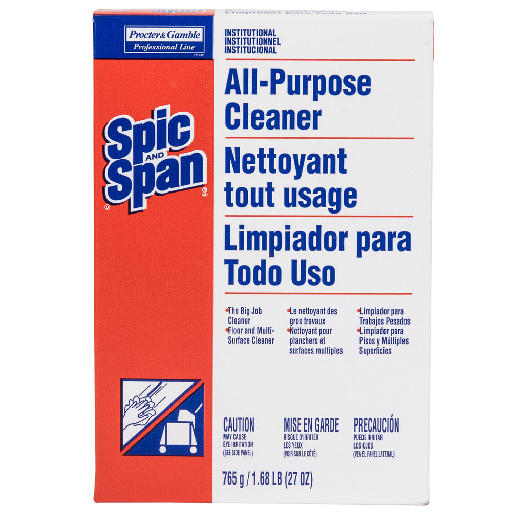 Spic & Span All-Purpose Floor Cleaner - 27 oz Box, 12/Case
