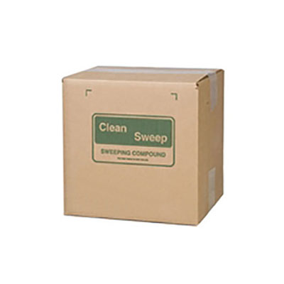 S2100 Clean Sweep Oil-Based Gritted Green Sweeping Compound 50 lb Box