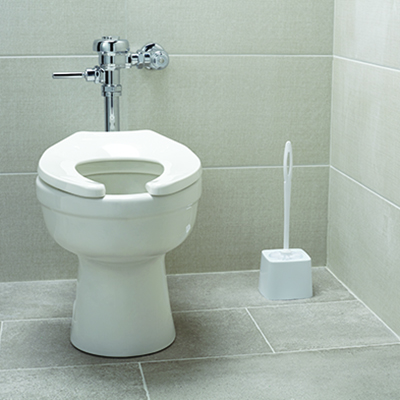 Rubbermaid Holder for Toilet Bowl Brush - 5, White Plastic