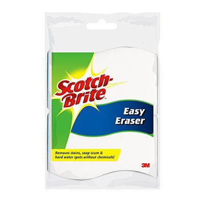 Scotch-Brite Easy Erasing Pad 4004CC 3 Bags of 4 2.8 x 4.5 x 1.2 
