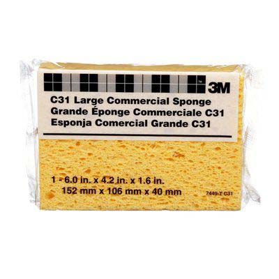 3M™ Commercial Size Sponge C31 - Yellow, 6