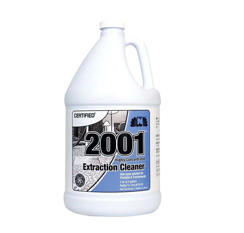 2001 Highly Concentrated Extraction Cleaner - 1 Gallon, 4/Case