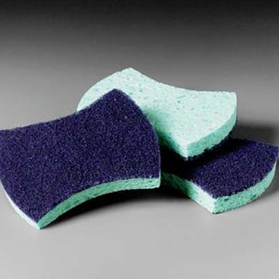 Scotch-Brite™ Power Sponge - 2.8" x 4.5" x 0.6", 20/Case