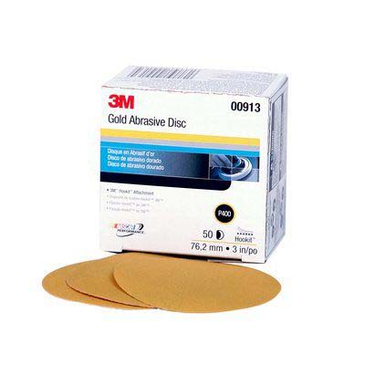 3M™ Hookit™ Gold Disc - 3 in, P240, A-Weight, 200 Discs