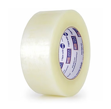 Intertape® Cold Temp Hot Melt Case Sealing Tape - 48 mm x 100 m, 1.95 mil, Clear, 36/Case