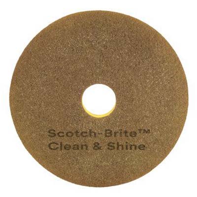 Scotch-Brite™ Clean & Shine Pad, 20 in, 5 pads