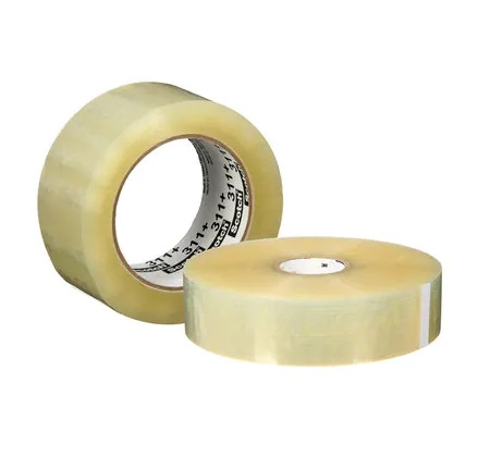 Scotch® 311+ 72mm x 100m Clear Box Sealing Tape 24 roll/case