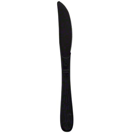 Heavy Weight Polypropylene Black Knife 1000/case