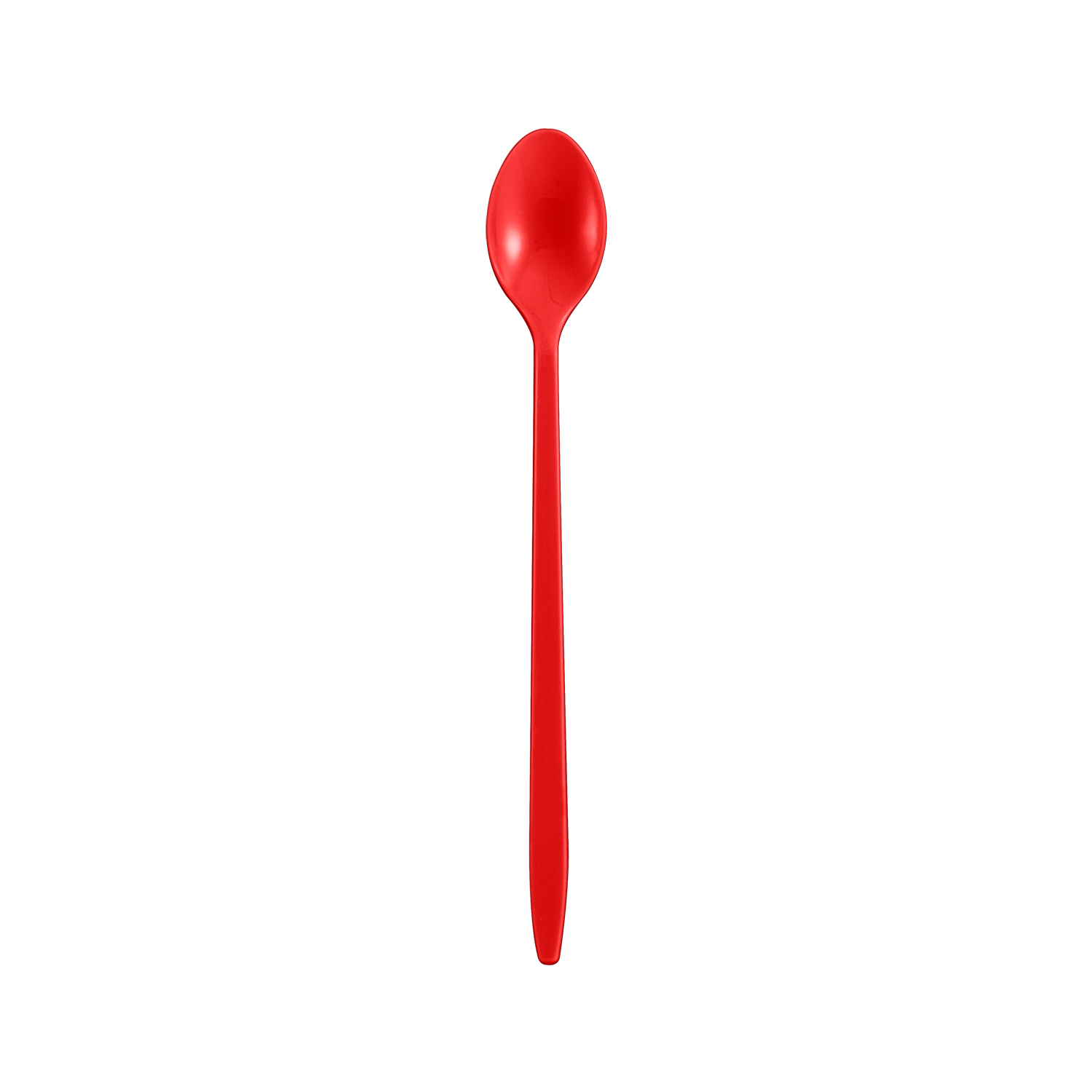 Bulk Red Medium-Heavy Soda Spoon 1000/case