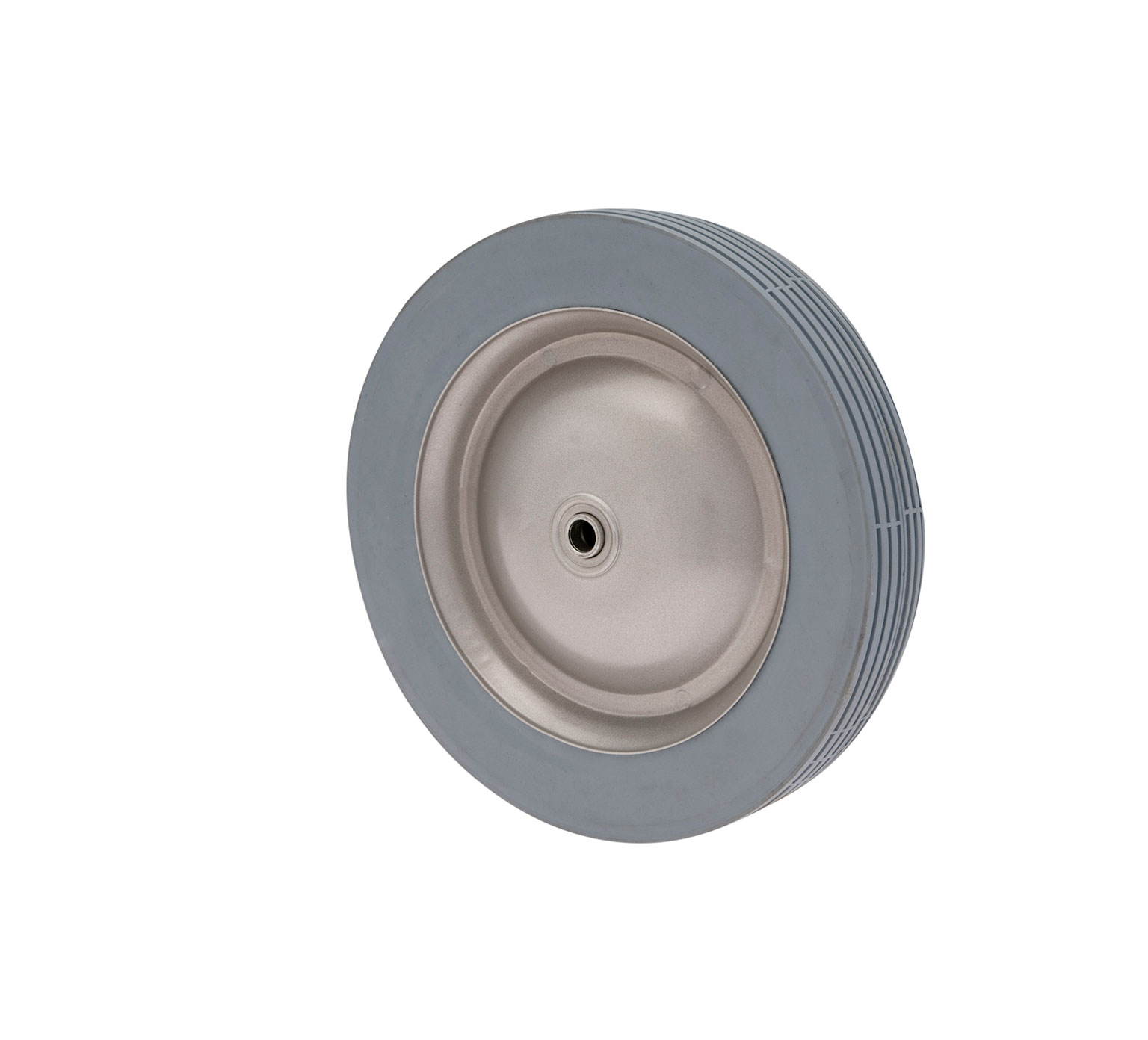 Gray Hub/Tread Solid Wheel 10.0D 1.78W, 0.50B