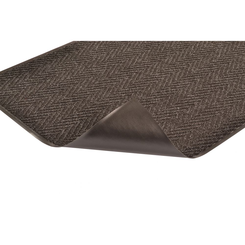 Chevron Entrance Mat - Charcoal, 3' x 5', 5/16