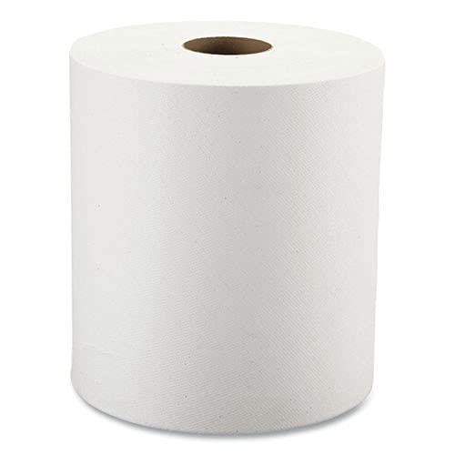 Peerless 8" x 350' White Roll Towel 12 rolls/case