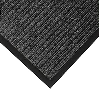 3' x 5' Charcoal Heritage Ribbed Mat