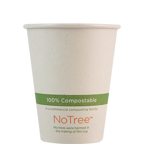 8oz NoTree Paper Hot Cup 1000/case