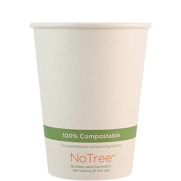 12oz NoTree Paper Hot Cup 1000/case