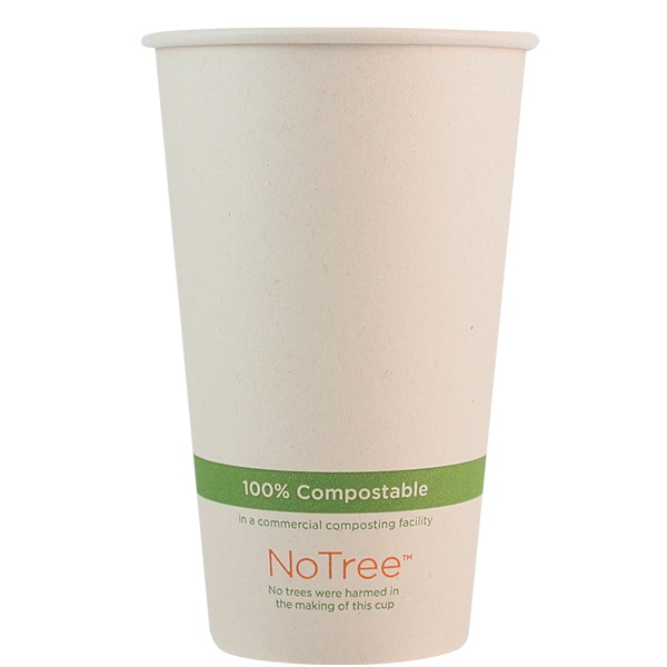 16oz NoTree Paper Hot Cup 1000/case