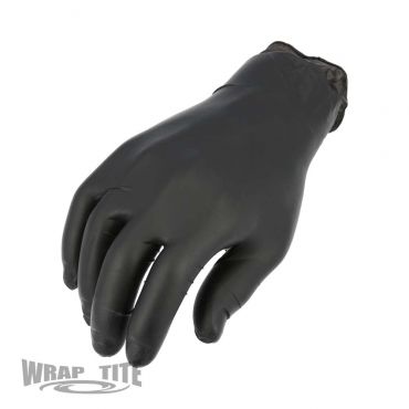 Black Nitrile Exam Powder Free Gloves Large 100/box 10 boxes/case