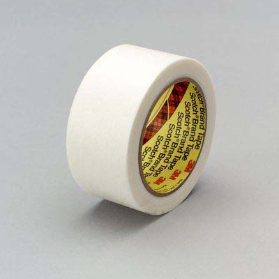 3M™ Vent Tape 394, White, 3/4 in x 36 yd, 4.0 mil, 48 rolls
