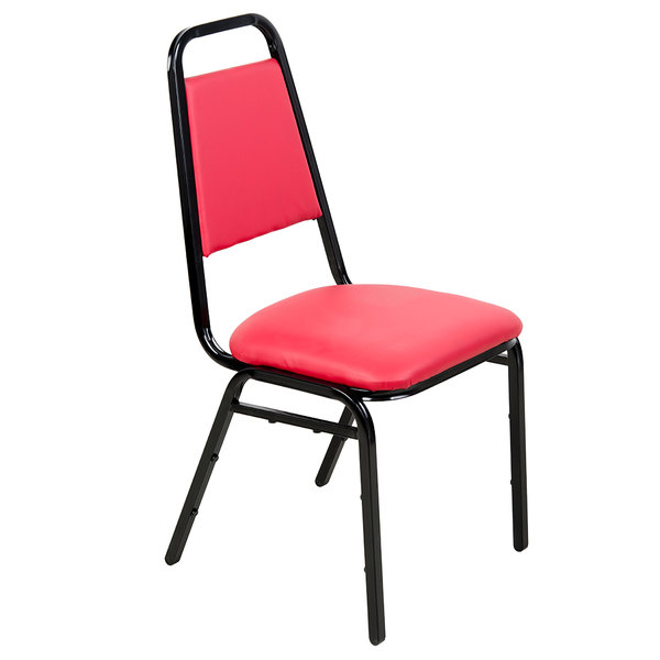 Red Stackable Banquet Chair with 1