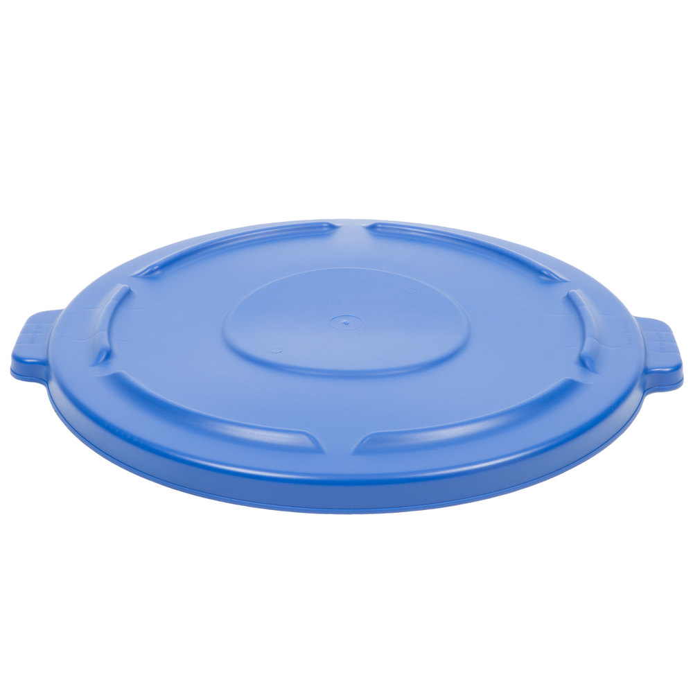 Rubbermaid 1779636  BRUTE® 44 Gallon Blue Round Trash Can Lid