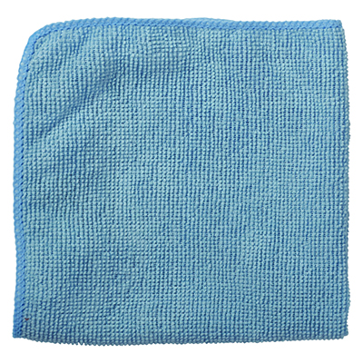 Rubbermaid® Light Commercial Microfiber Cloth - Blue, 12