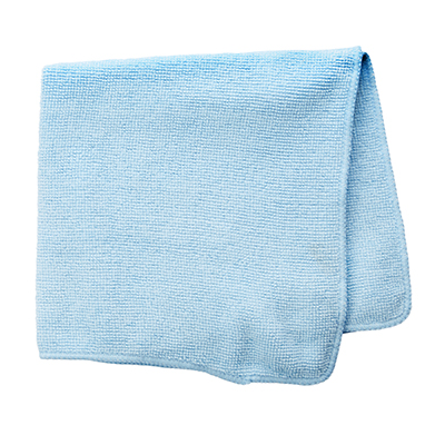 Rubbermaid® Light Commercial Microfiber Cloth - Blue, 16