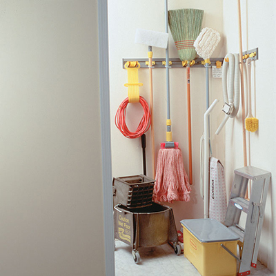 Rubbermaid® Closet Organizer/Tool Holder Kit