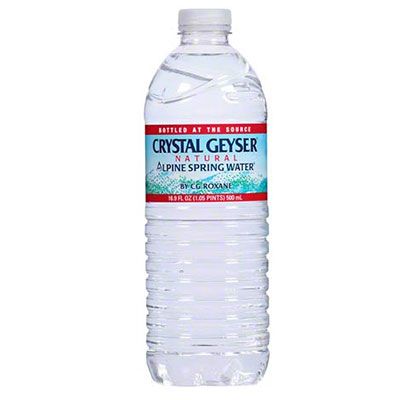 500mL Crystal Geyser Alpine Spring Water 35/pack