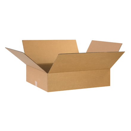 24" x 20" x 6" Flat Corrugated Boxes 10/bundle