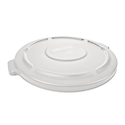 BRUTE® Round Container Lid - 32 gallon, White