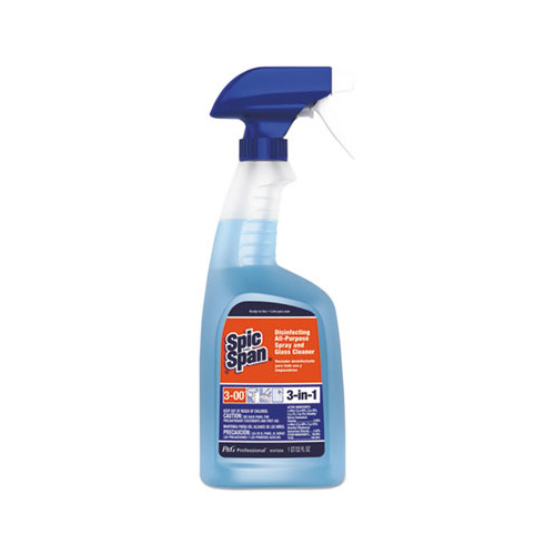 Spic and Span® Disinfecting All-Purpose Spray & Glass Cleaner - 32 oz, 8/Case